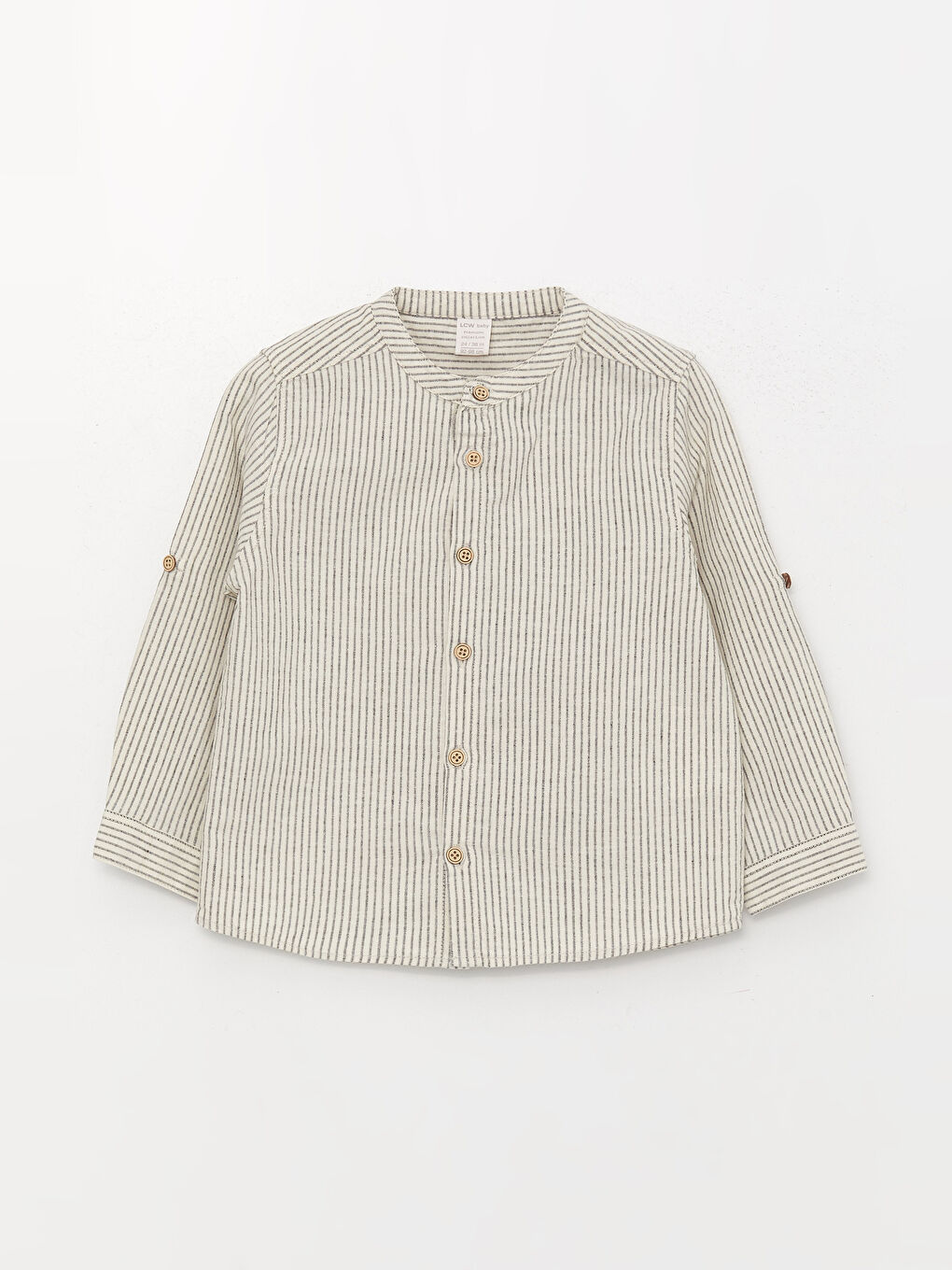 Chemise Rayée à Manches Longues pour Bébé Garçon-3