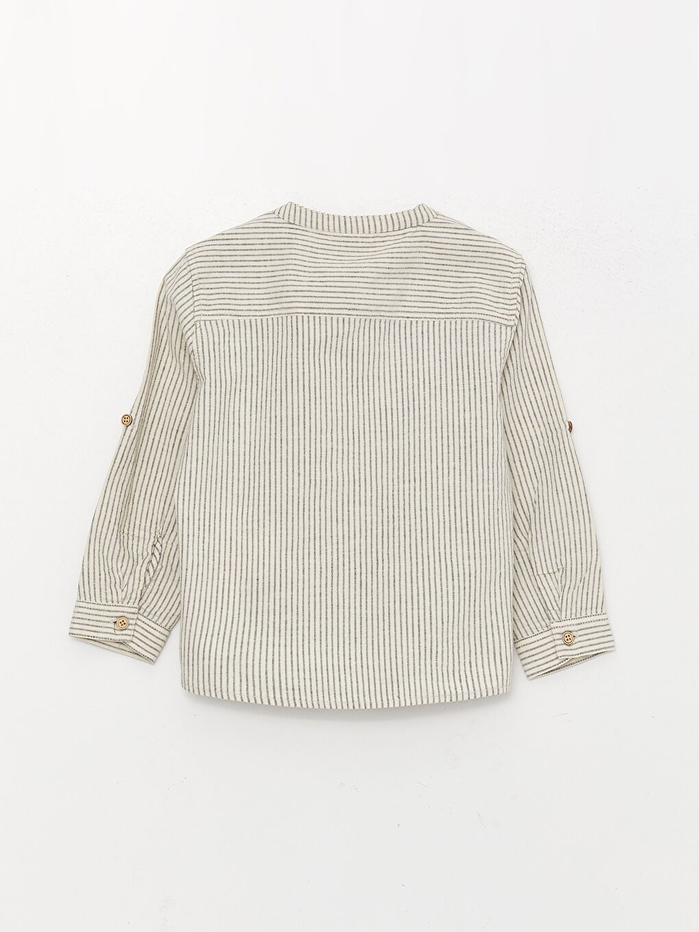 Chemise Rayée à Manches Longues pour Bébé Garçon-4