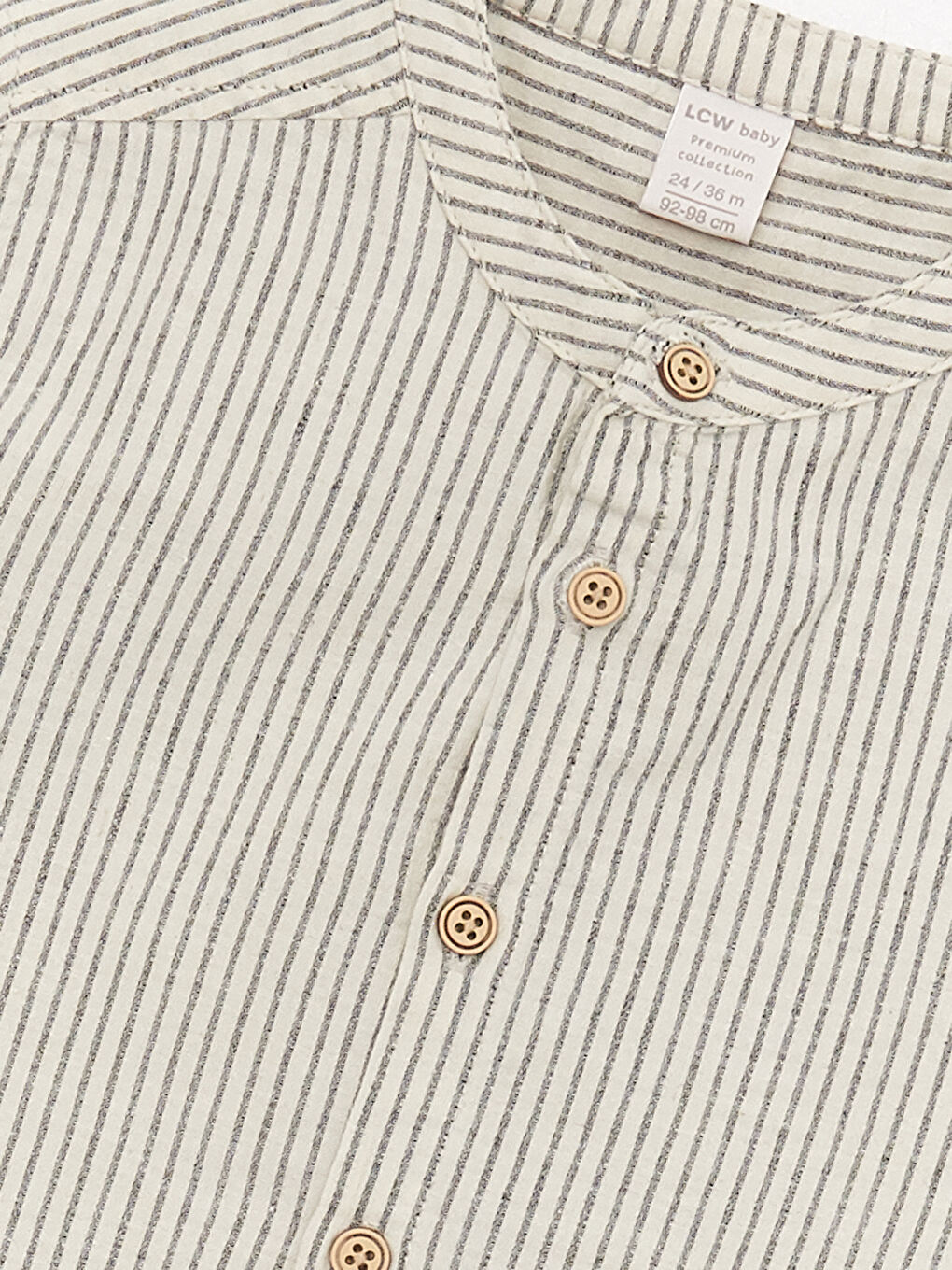 Chemise Rayée à Manches Longues pour Bébé Garçon-5