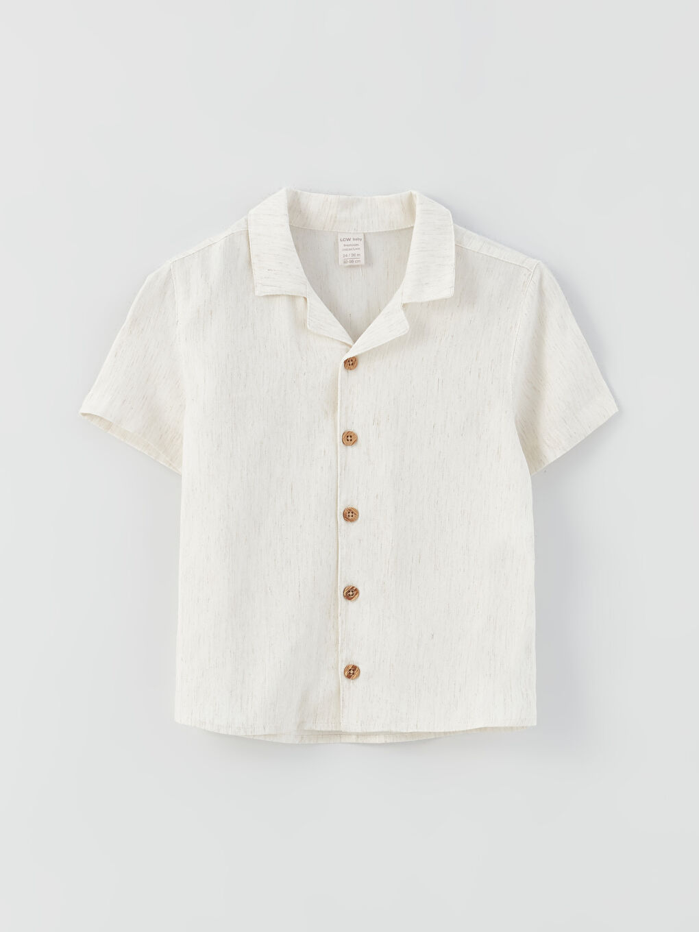 Resort Neck Short Sleeve Baby Boys' Shirt-3