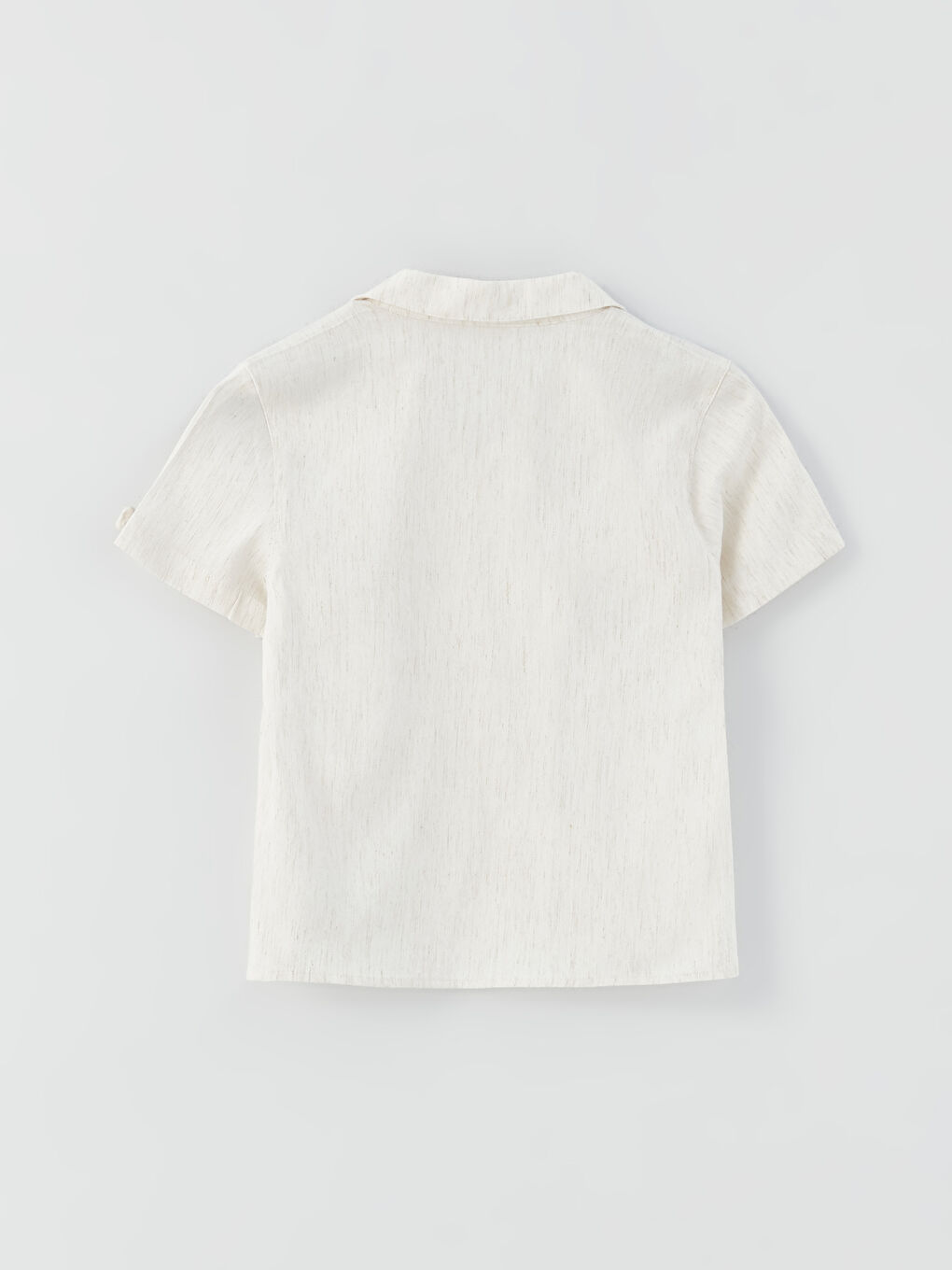 Resort Neck Short Sleeve Baby Boys' Shirt-4