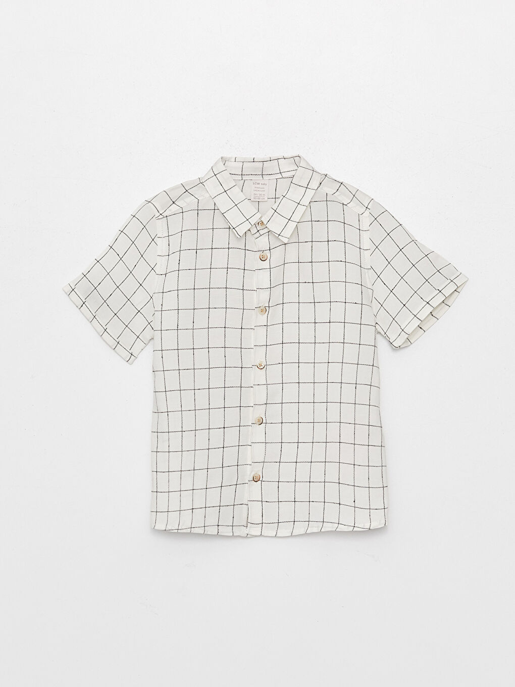 Ensemble 3 Pièces Bébé Garçon Col de Chemise Manches Courtes-5