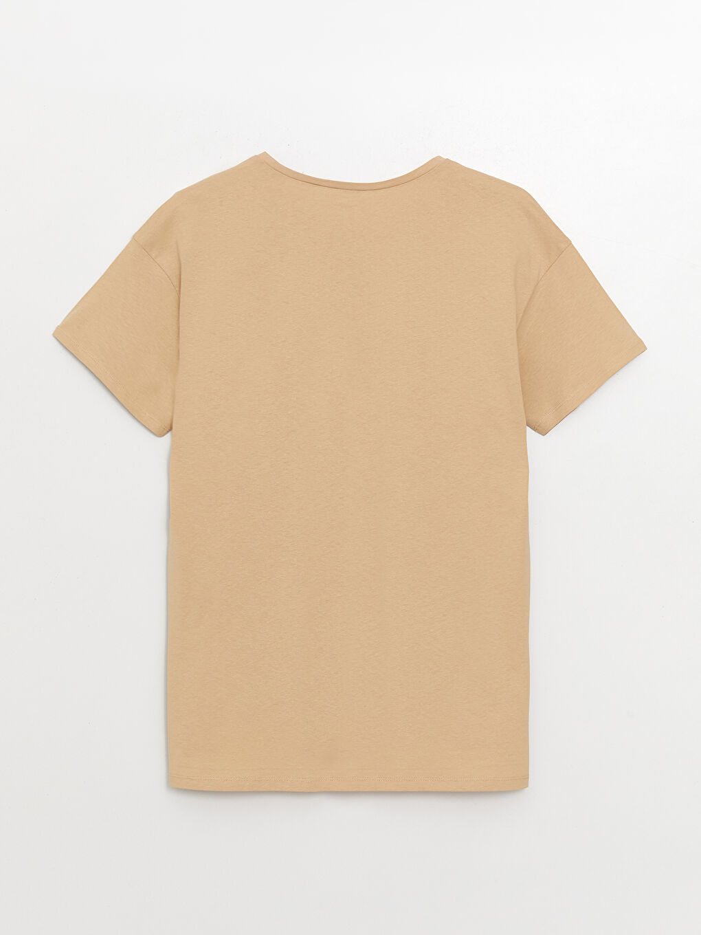 Crew Neck Printed Short Sleeve Women's T-Shirt-6