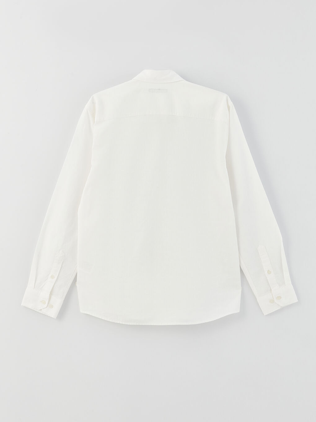 Regular Fit Long Sleeve Gabardine Men's Shirt-6