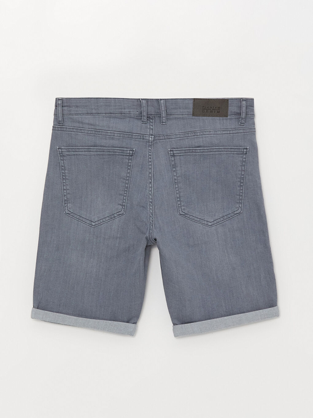LCW Jeans Slim Fit Men's Denim Shorts -S3DV81Z8-GRD