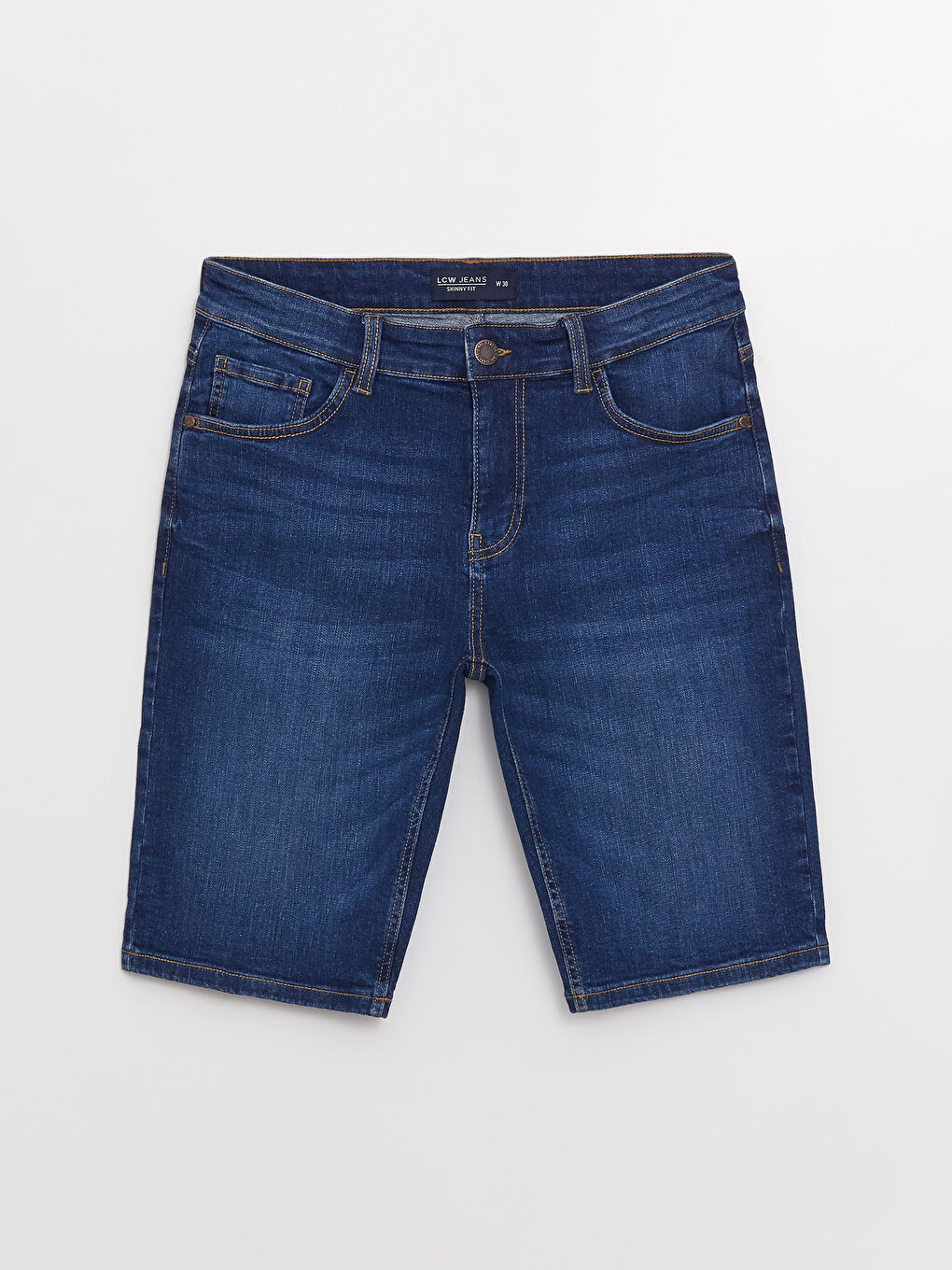 LC Waikiki Extra Slim Fit Men's Denim Shorts -S3DY05Z8-309