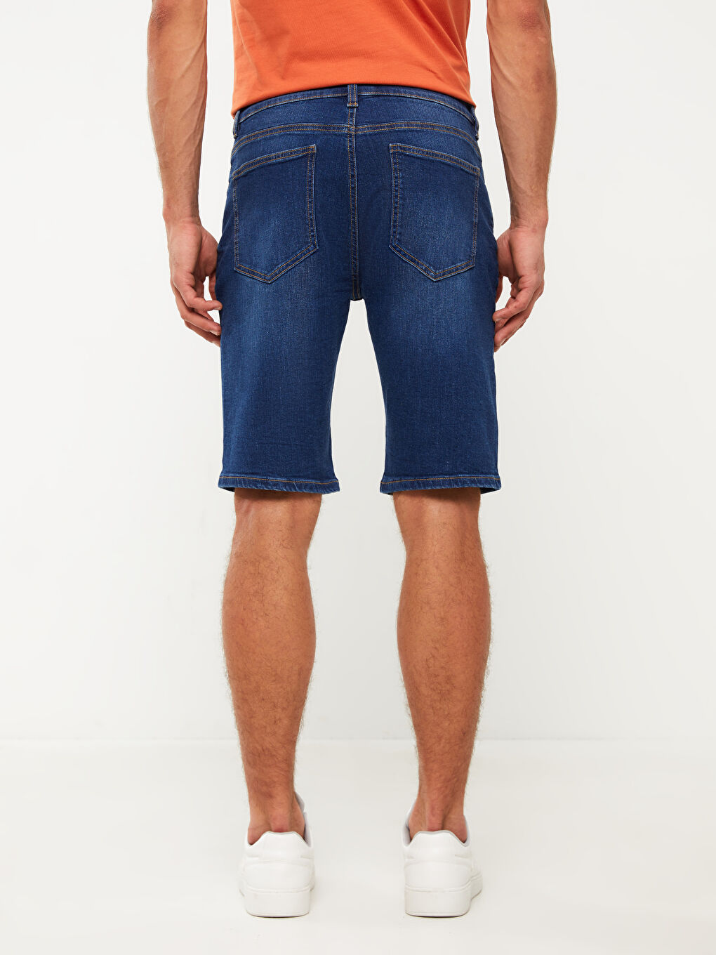 LC Waikiki Extra Slim Fit Men's Denim Shorts -S3DY05Z8-309