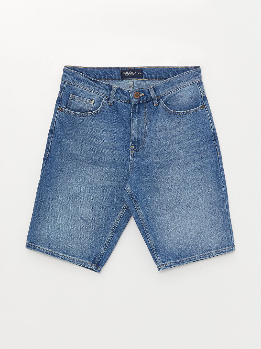 Джинсовые Шорты Стандартного Кроя для Мужчин