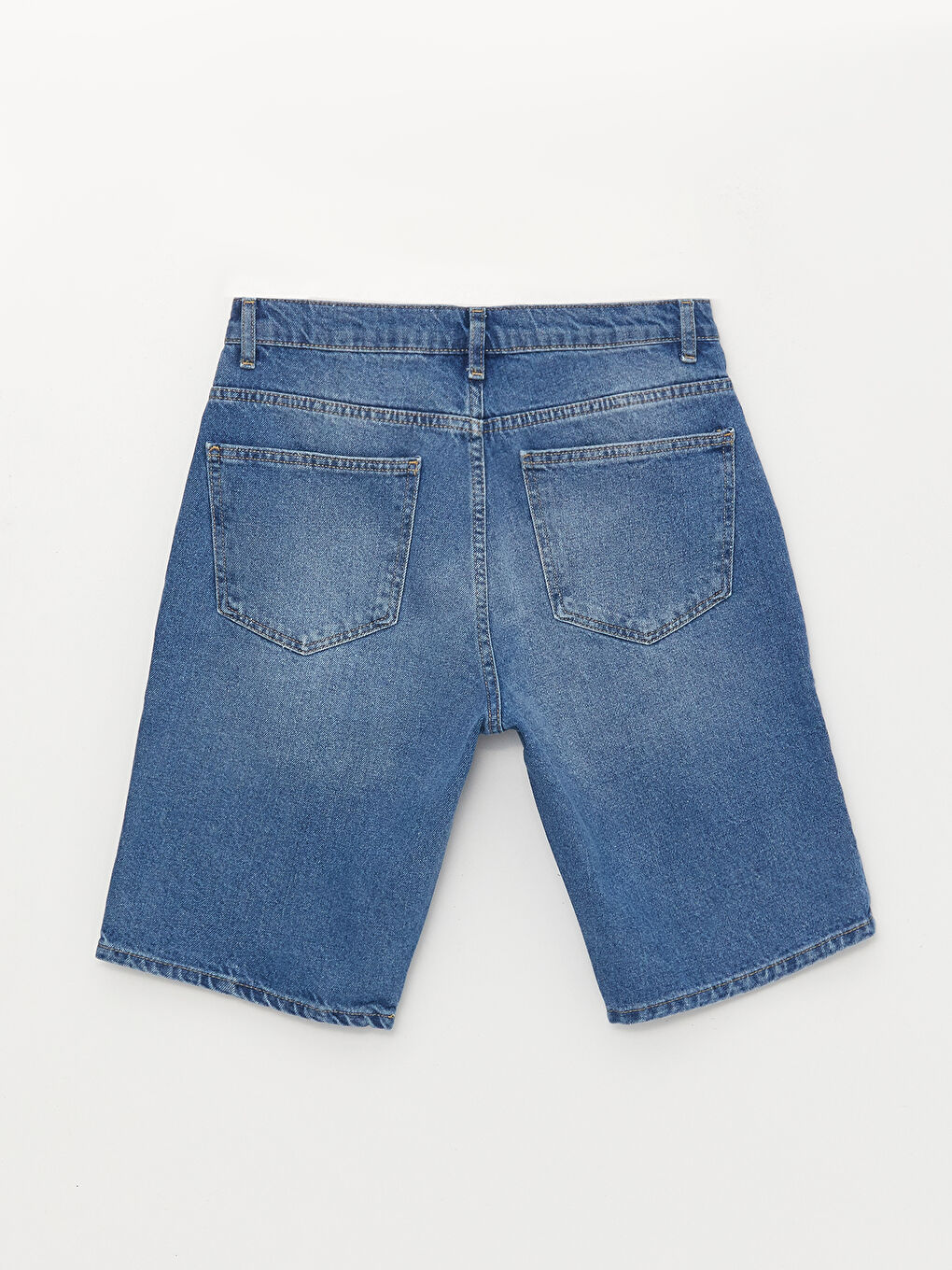Джинсовые Шорты Стандартного Кроя для Мужчин-1