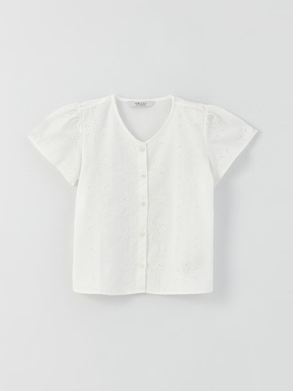 LCW Kids کراس یاخەی V قۆڵ كورت کچان -S3DY10Z4-Q6K