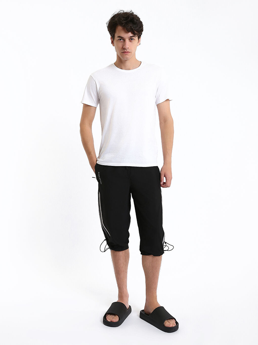 شورت سباحة طويل للرجال-1