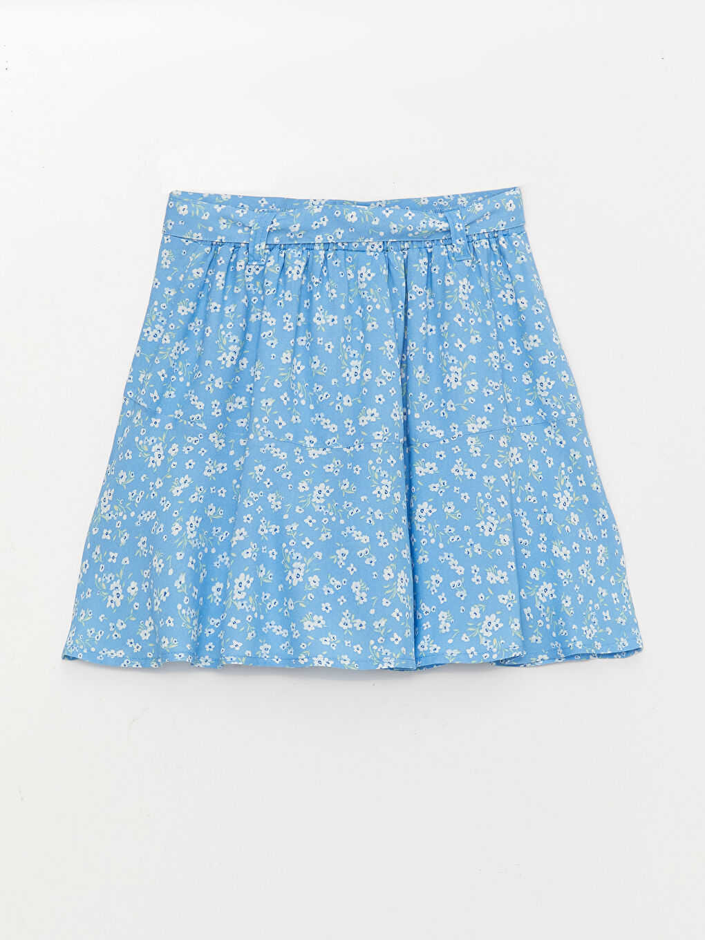 Jupe courte fille à motifs-1