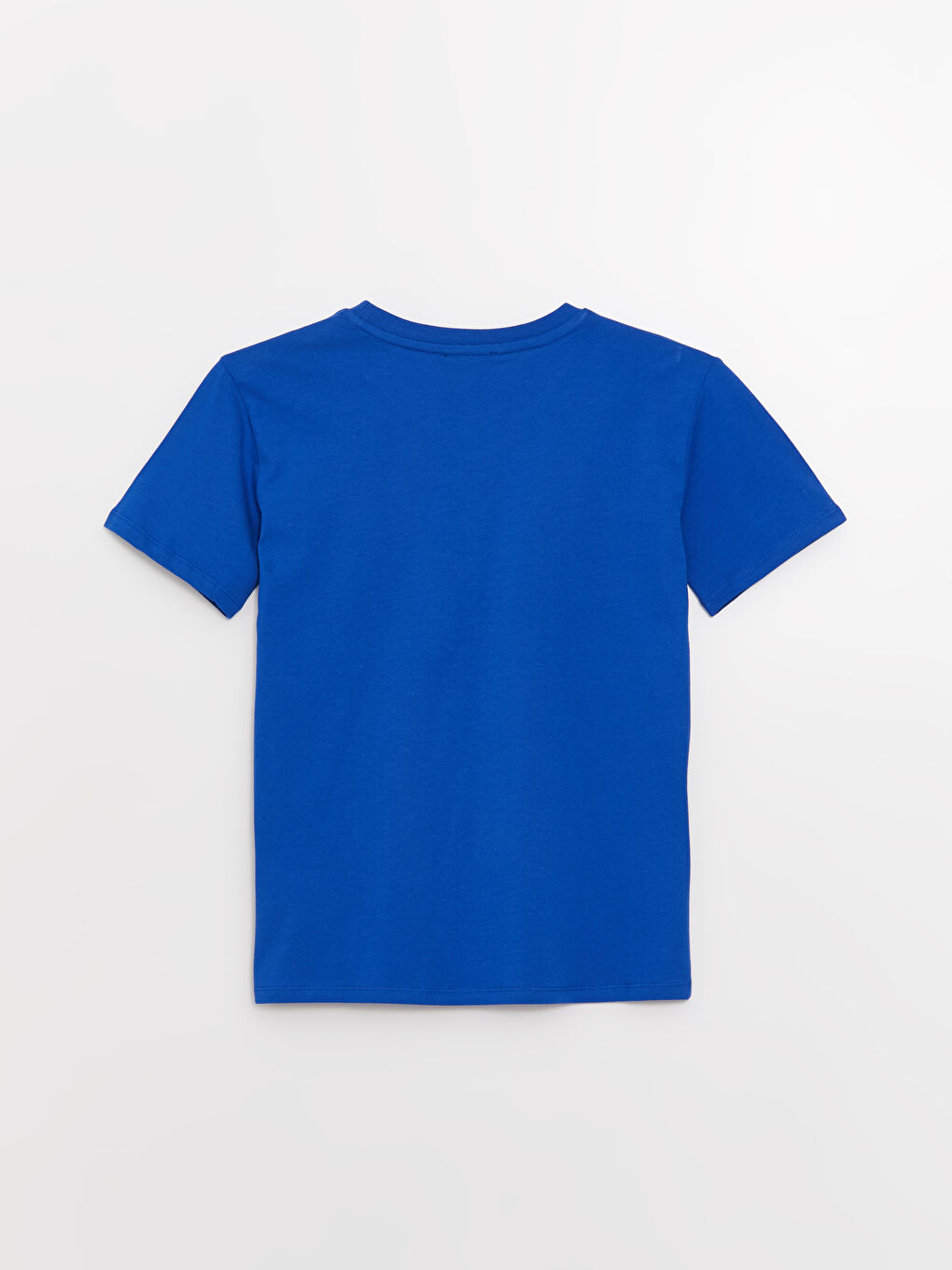 Mavi Bisiklet Yaka Baskılı Kısa Kollu Kadın Tişört-6