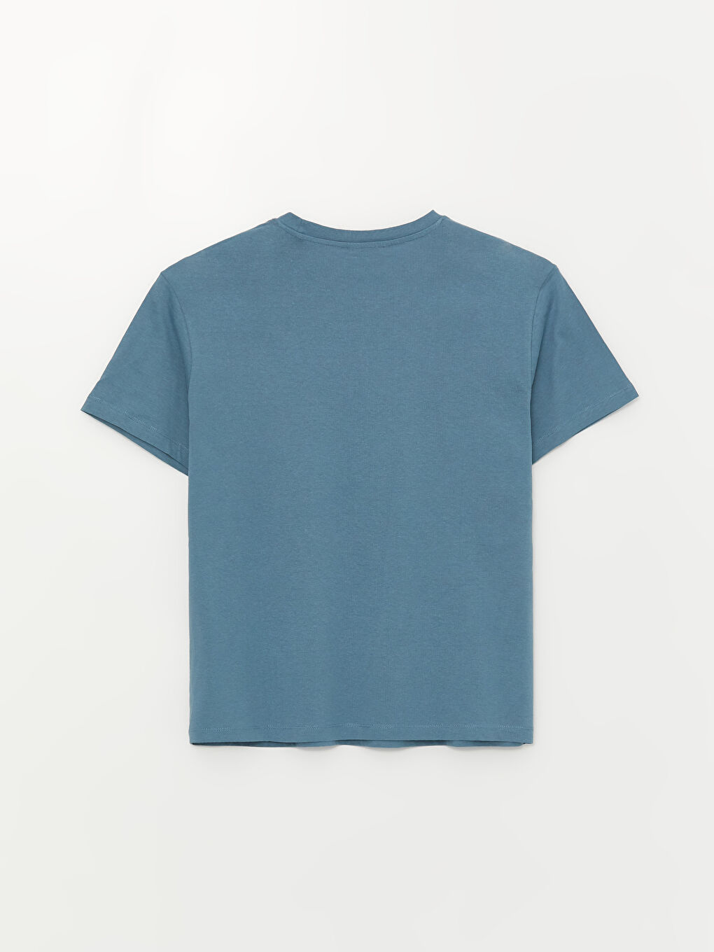 Crew Neck Printed Short Sleeve Women's T-Shirt-5