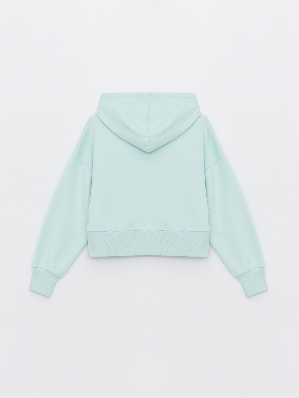 Women's Hooded Plain Long Sleeve Sport Cardigan -S3EA09Z8-FUE