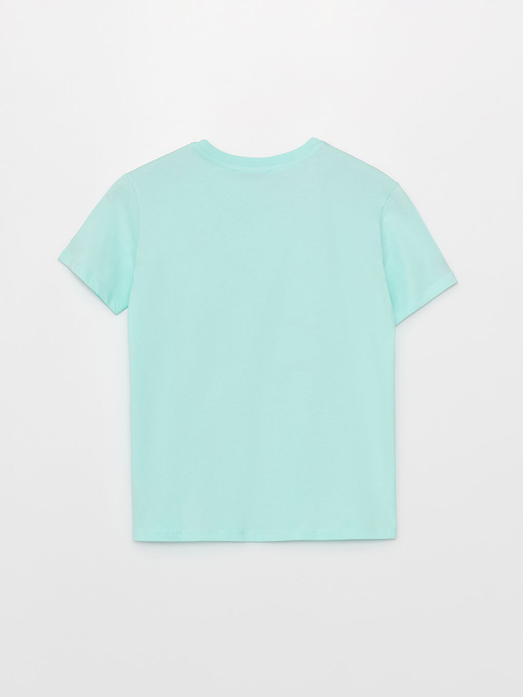 Crew Neck Printed Short Sleeve Women's T-Shirt-6