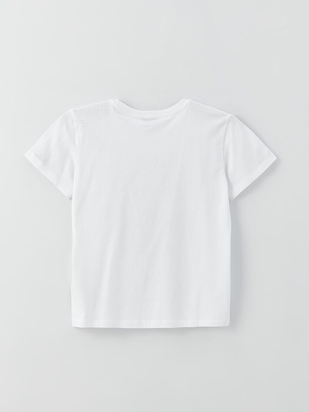 Crew Neck Printed Short Sleeve Women's T-Shirt-6