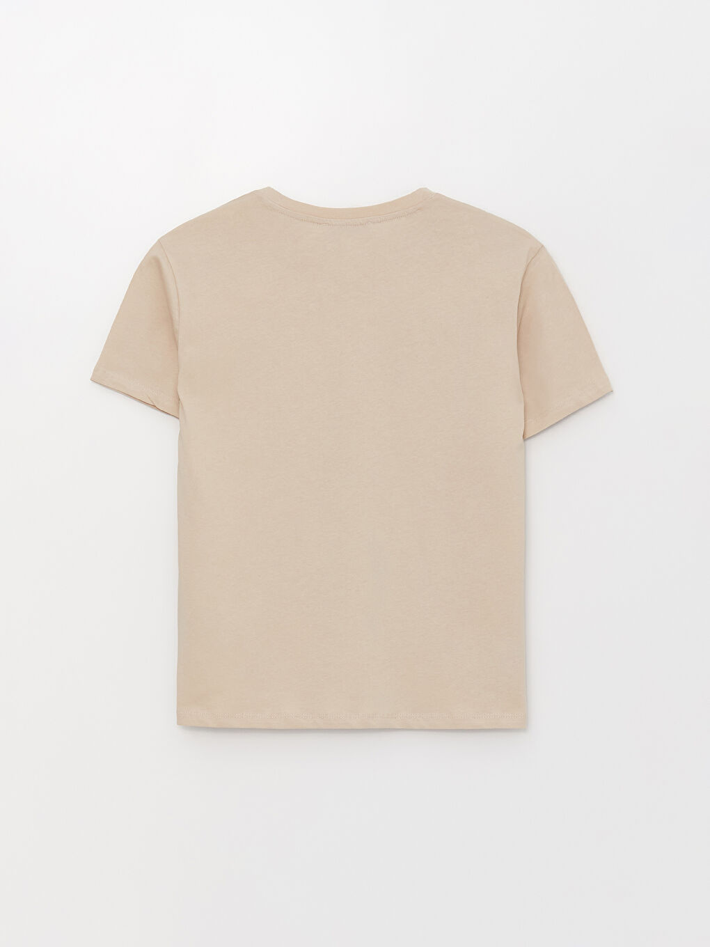 Crew Neck Printed Short Sleeve Women's T-Shirt-6