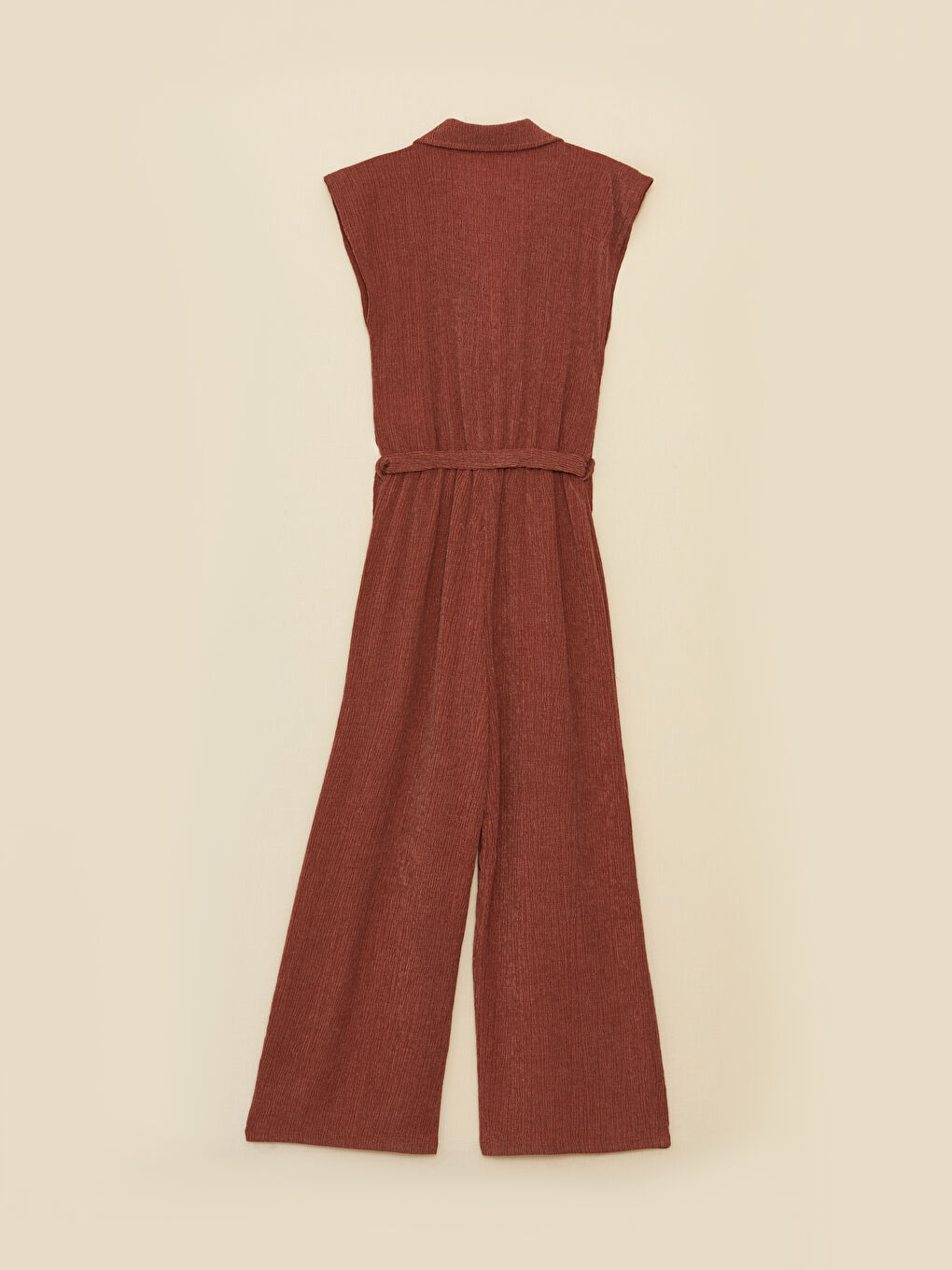Women's Double Breasted Collar Straight Jumpsuit -S3EA69Z8-HKR