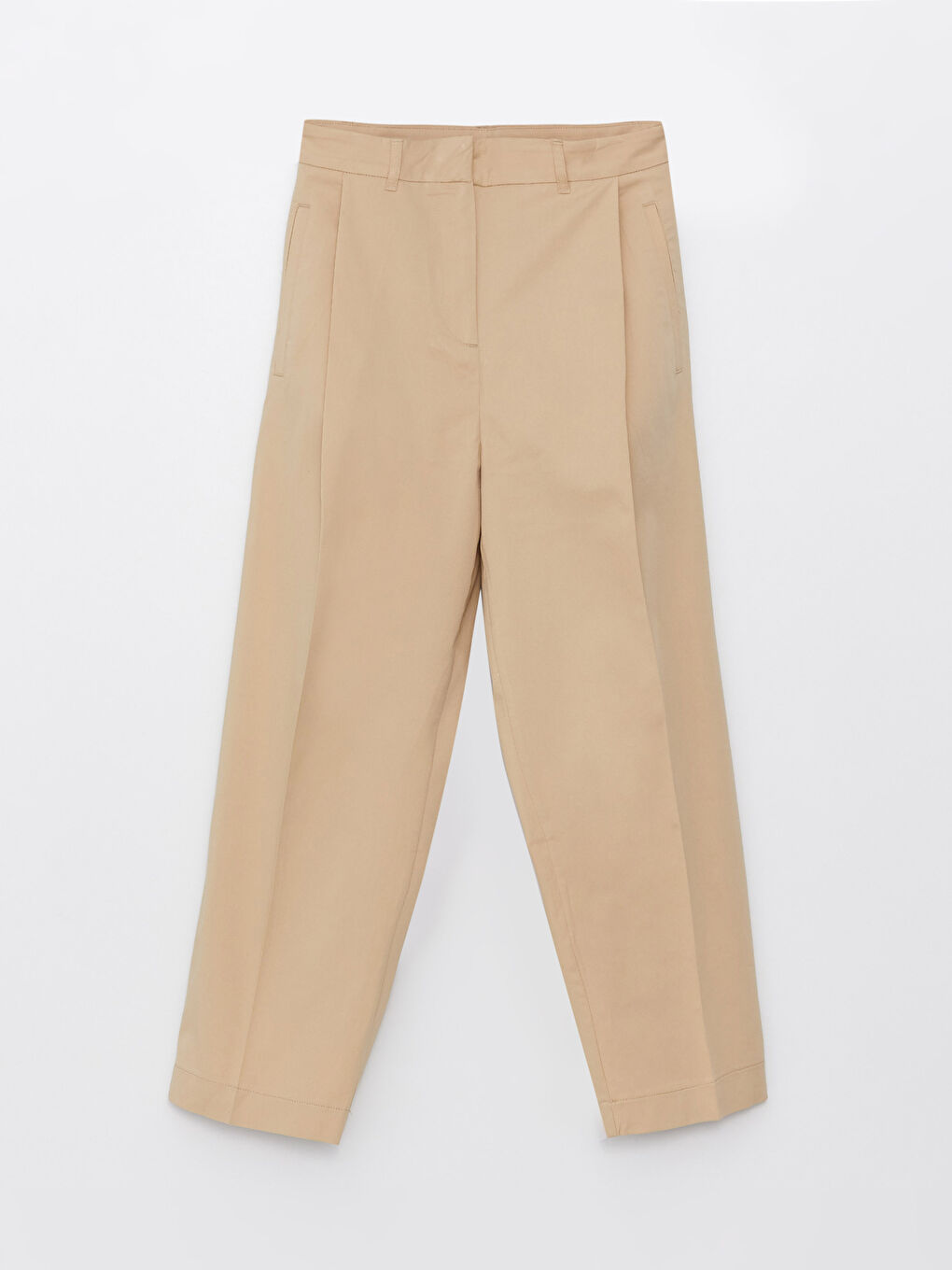 LCW Vision Loose Fit Plain Twill Women's Trousers -S3EB13Z8-FJC