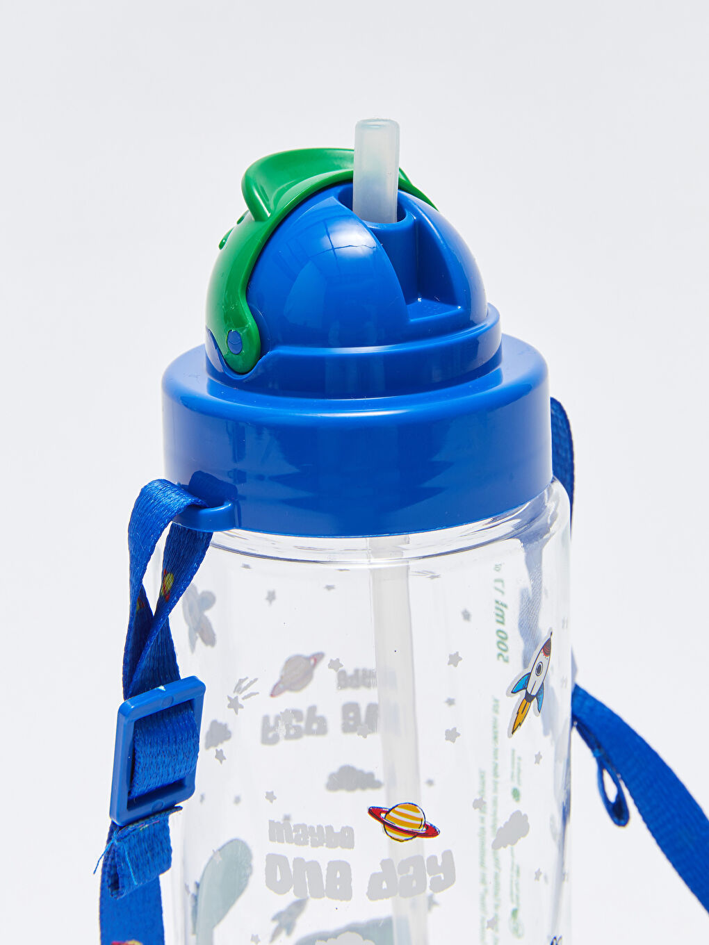 زجاجة ماء للأطفال مع شفاطة مطبوعة 500 مل-1