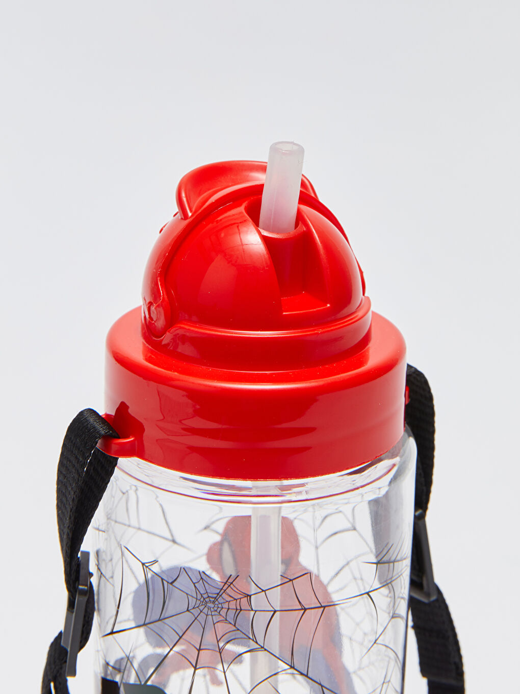 Karışık Spiderman Baskılı Pipetli Suluk 500 ml-2