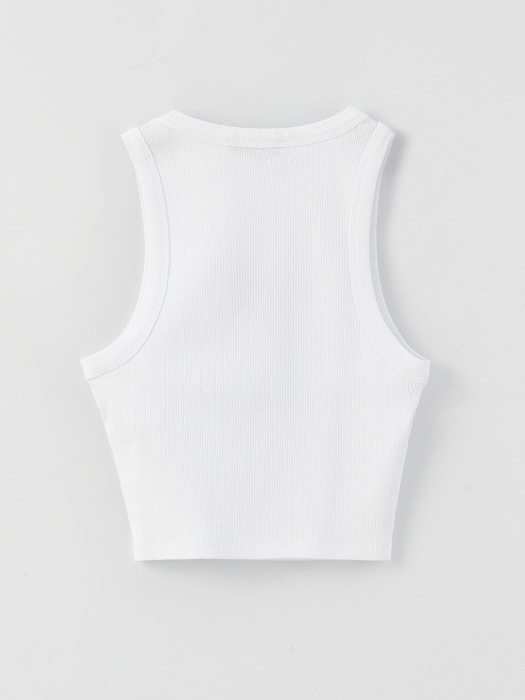 LCW Vision Rundhalsausschnitt Besticktes Bauchfreies Top für Damen -S3EC06Z8-Q6K