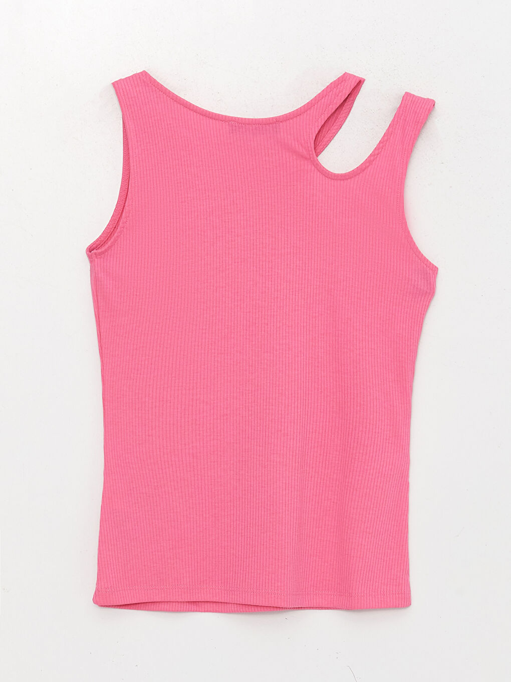 Maiou Femei cu Detalii Fereastră și Guler Rotund-6