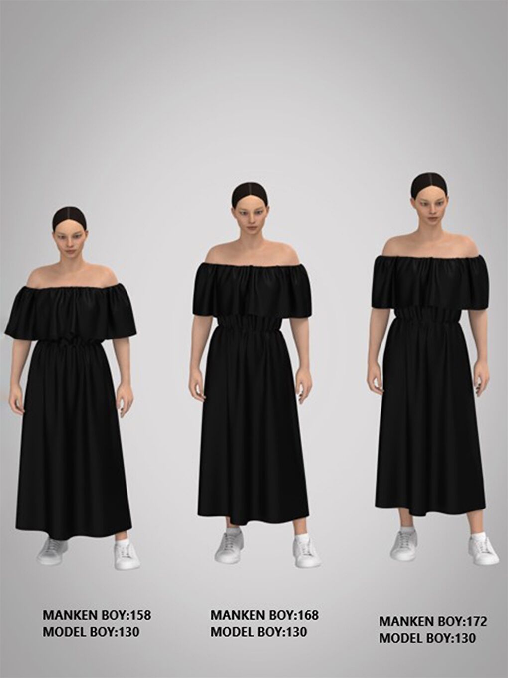 Turuncu U Yaka Düz Askılı Kadın Elbise-2