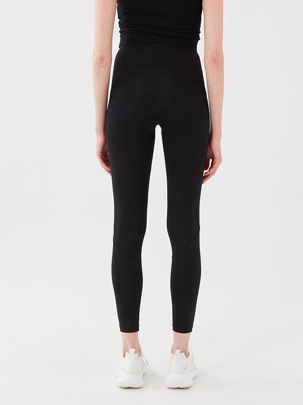Women's Elastic Waist Regular Sports Tights -S3EC69Z8-CVL
