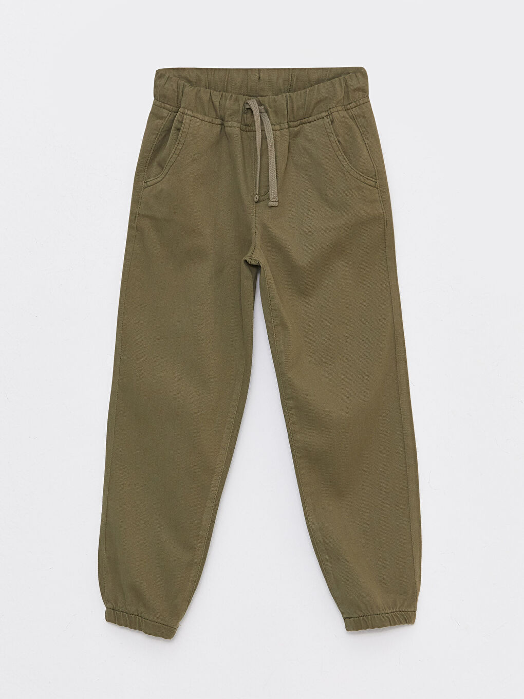 Elasticated Waist Basic Girls' Jogger Trousers