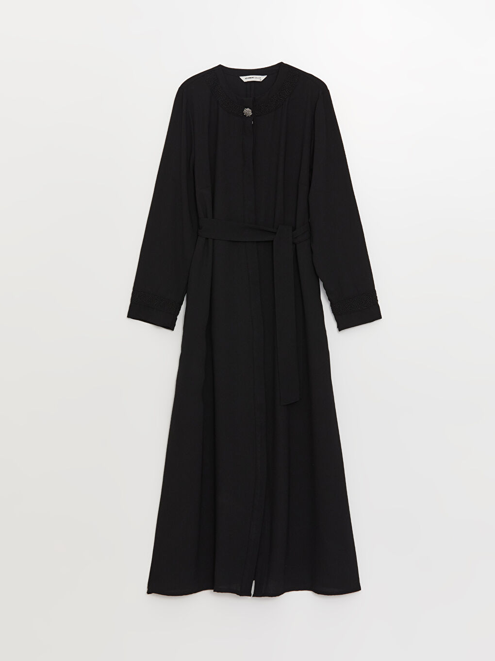 Crew Neck Regular Long Sleeve Women's Abaya -S3ED09Z8-CVL