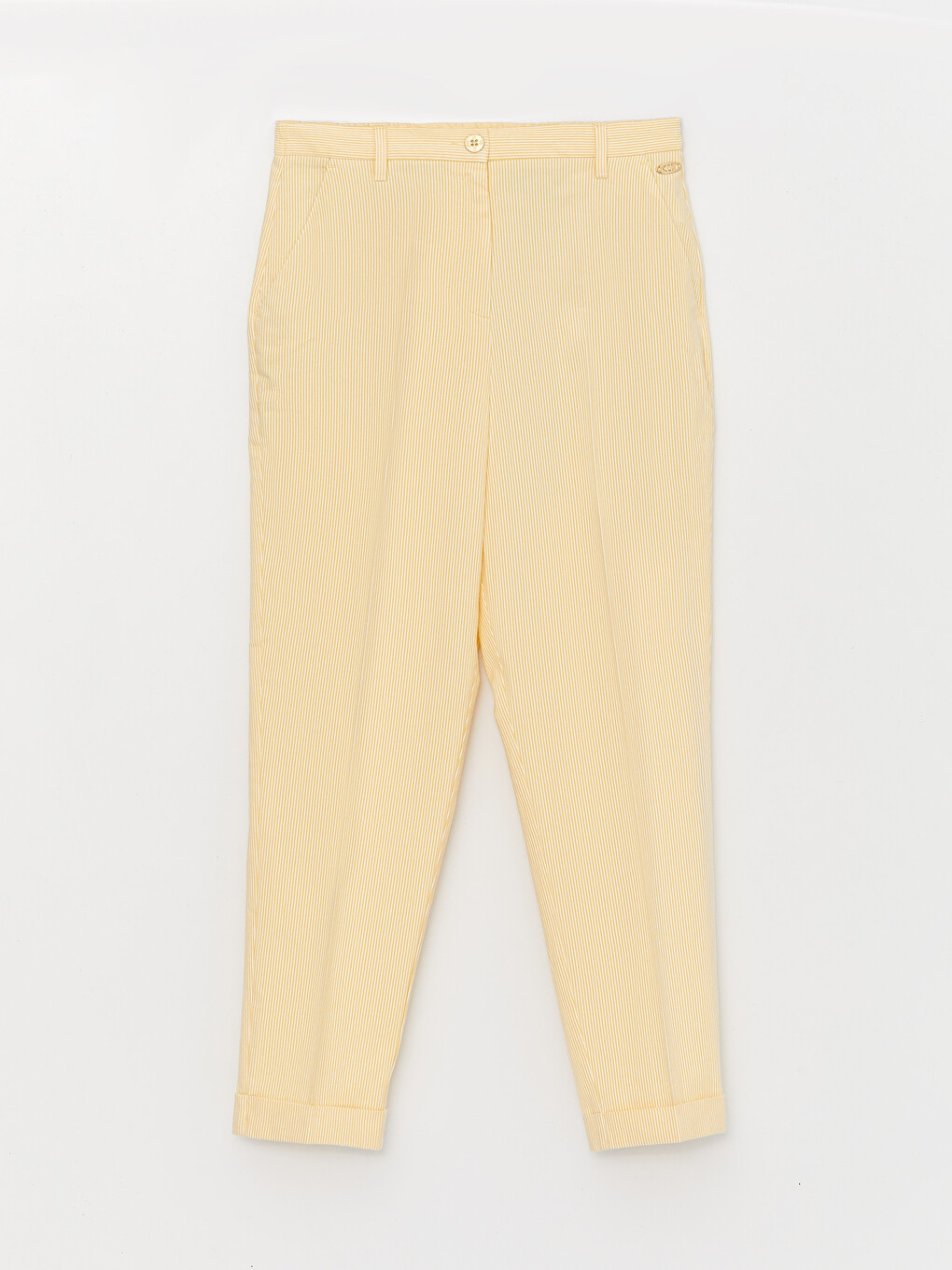 Standard Fit Striped Women's Trousers-4