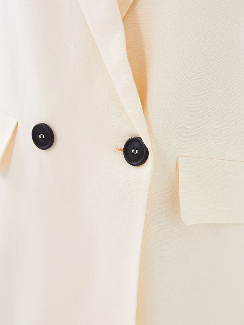 უბრალო გრძელმკლავიანი ქალებისთვის ბლეიზერი ჟაკეტი-3