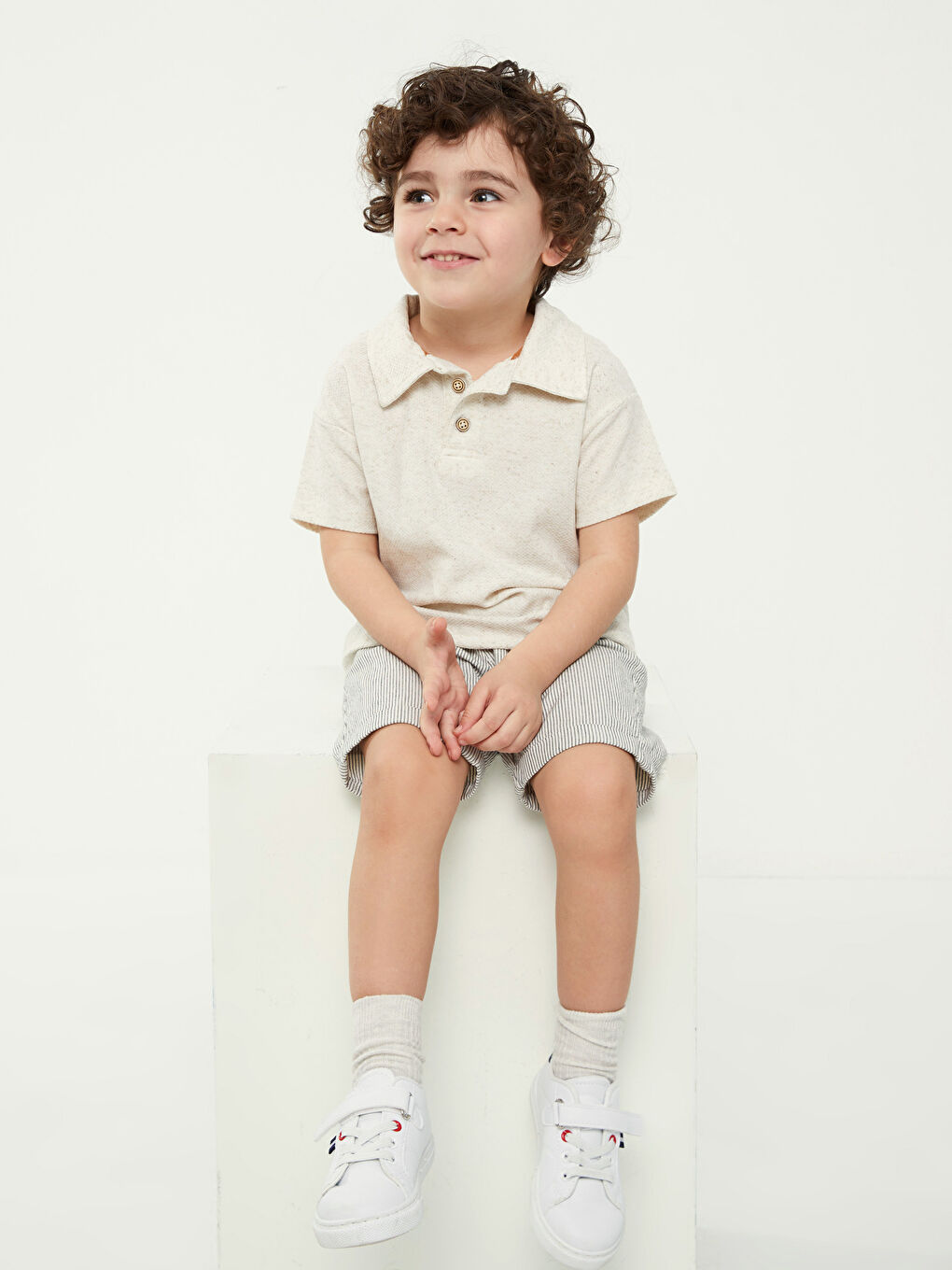 Polo Neck Short Sleeve Baby Boys' T-Shirt