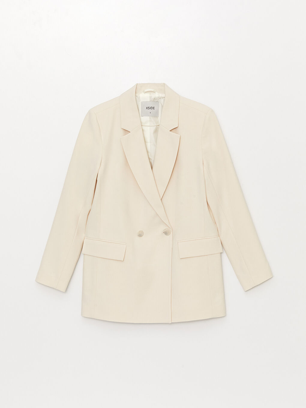 XSIDE Veste Blazer Unie à Manches Longues pour Femmes -S3ED70Z8-SY3
