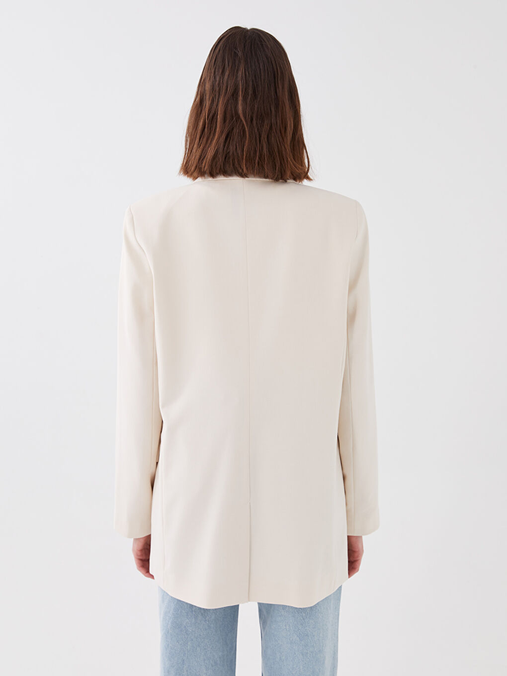 XSIDE Veste Blazer Unie à Manches Longues pour Femmes -S3ED70Z8-SY3