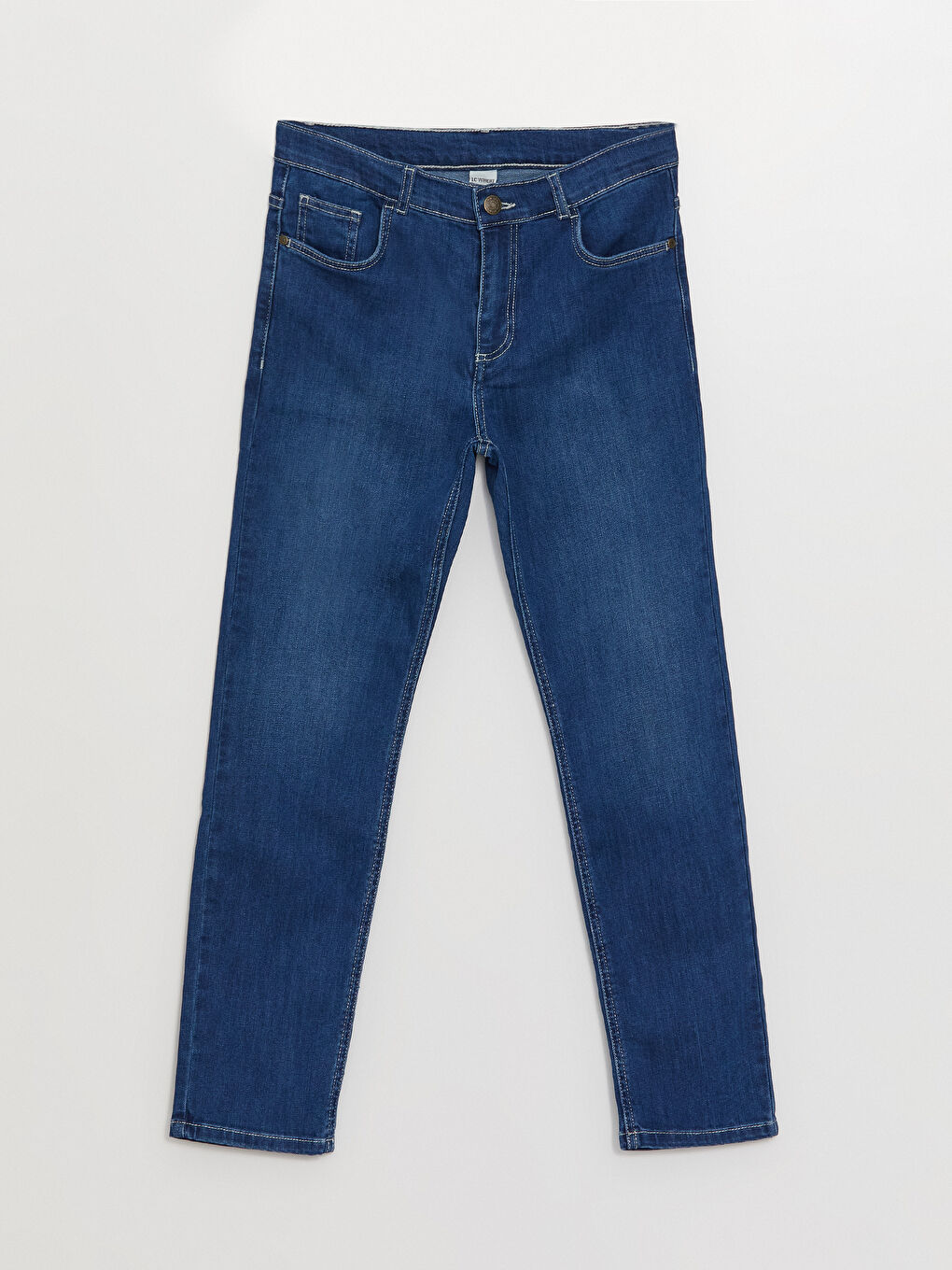 Adjustable Elastic Waist Boys' Jeans