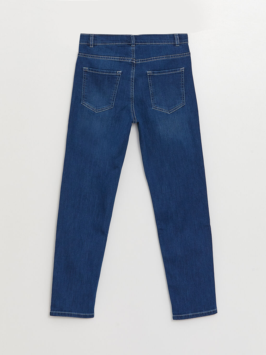 Adjustable Elastic Waist Boys' Jeans-1