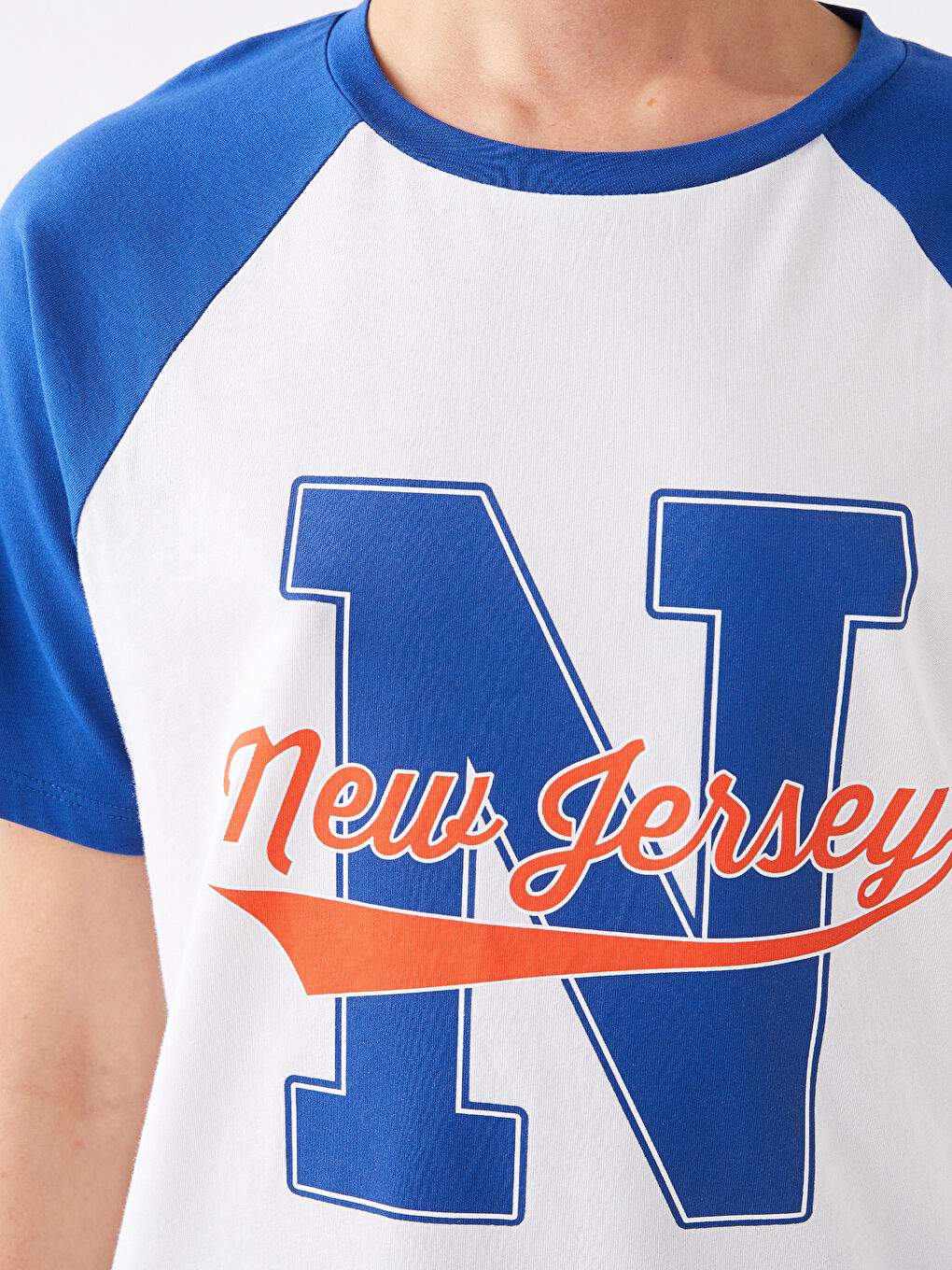 Crew Neck Printed Short Sleeve Women's T-Shirt-4