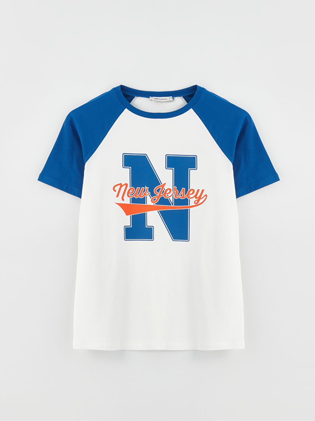 Crew Neck Printed Short Sleeve Women's T-Shirt-6