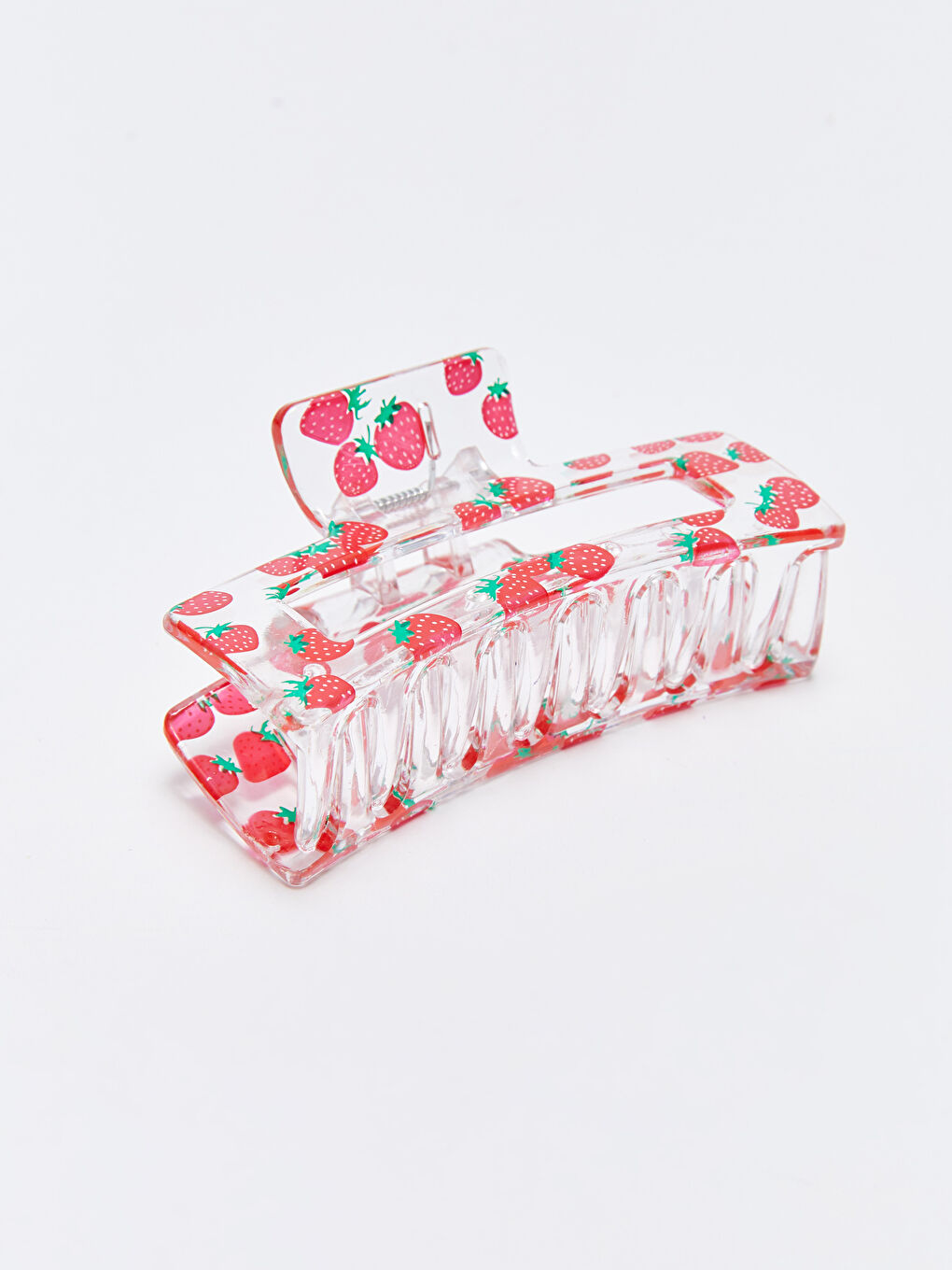 Karışık Çilek Baskılı Mandal Toka-2