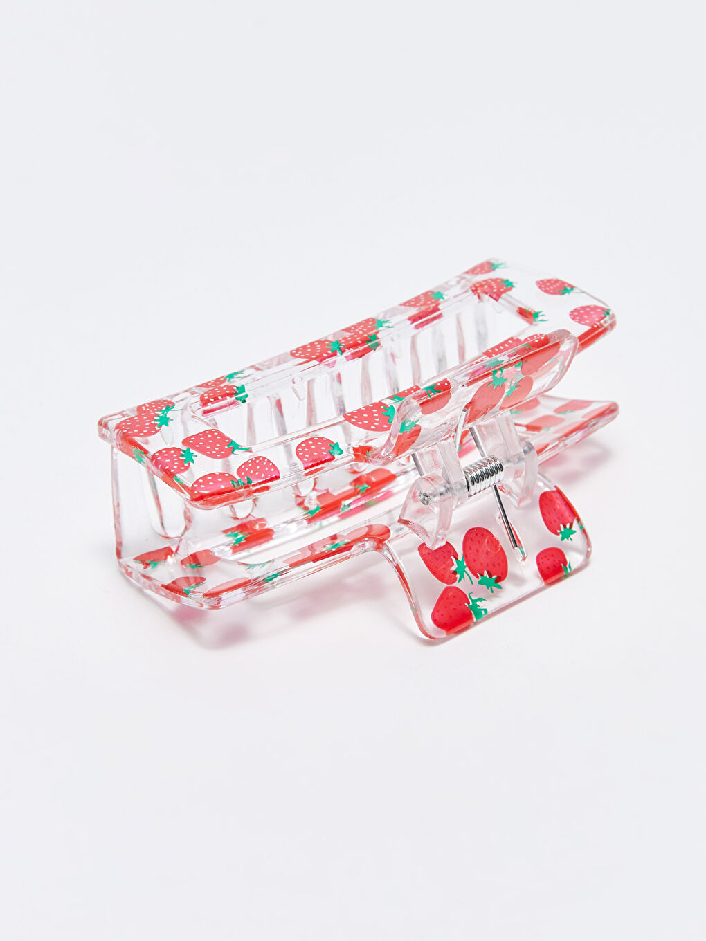 Karışık Çilek Baskılı Mandal Toka-3