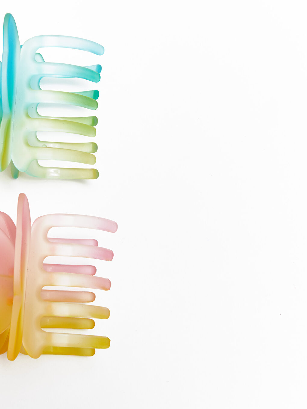 Karışık Kadın Kelebek Toka 2'li-5