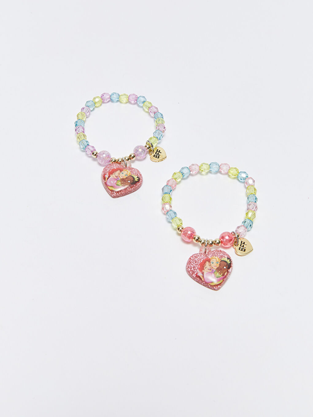 Princess Printed Girl BFF Bracelet 2 Pair -S3EE84Z4-M0T