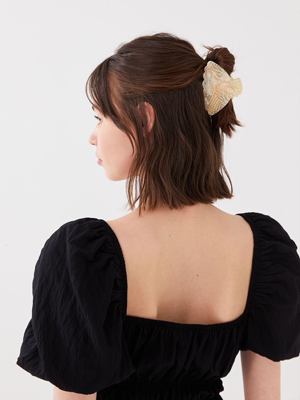 Clip Boucle Imprimée Femme