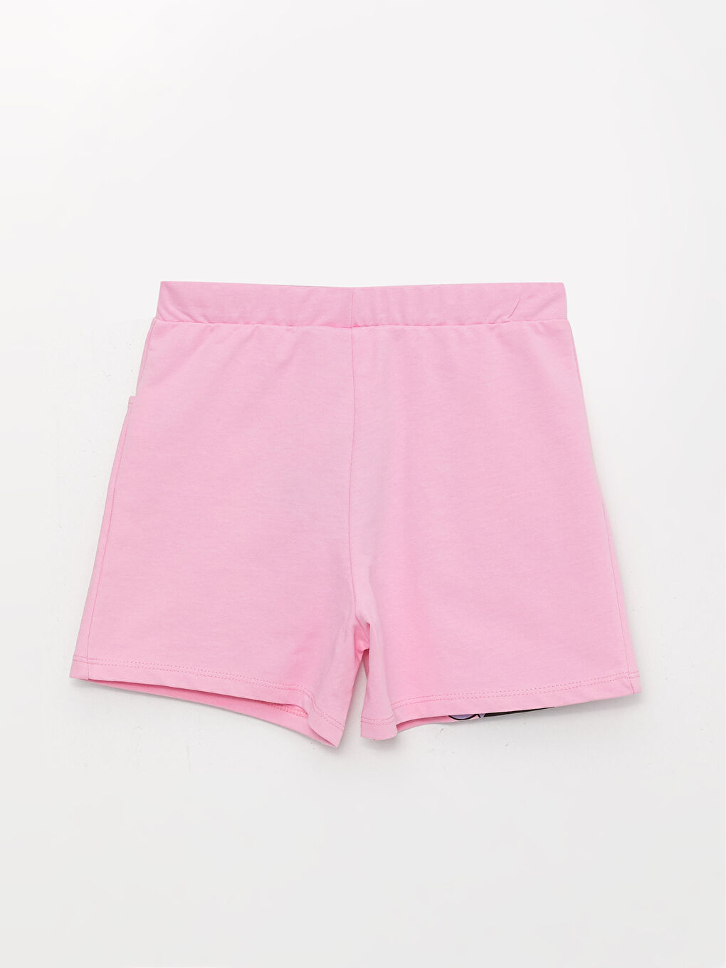 Elasticated Waist Minnie Mouse Printed Girls' Shorts-1