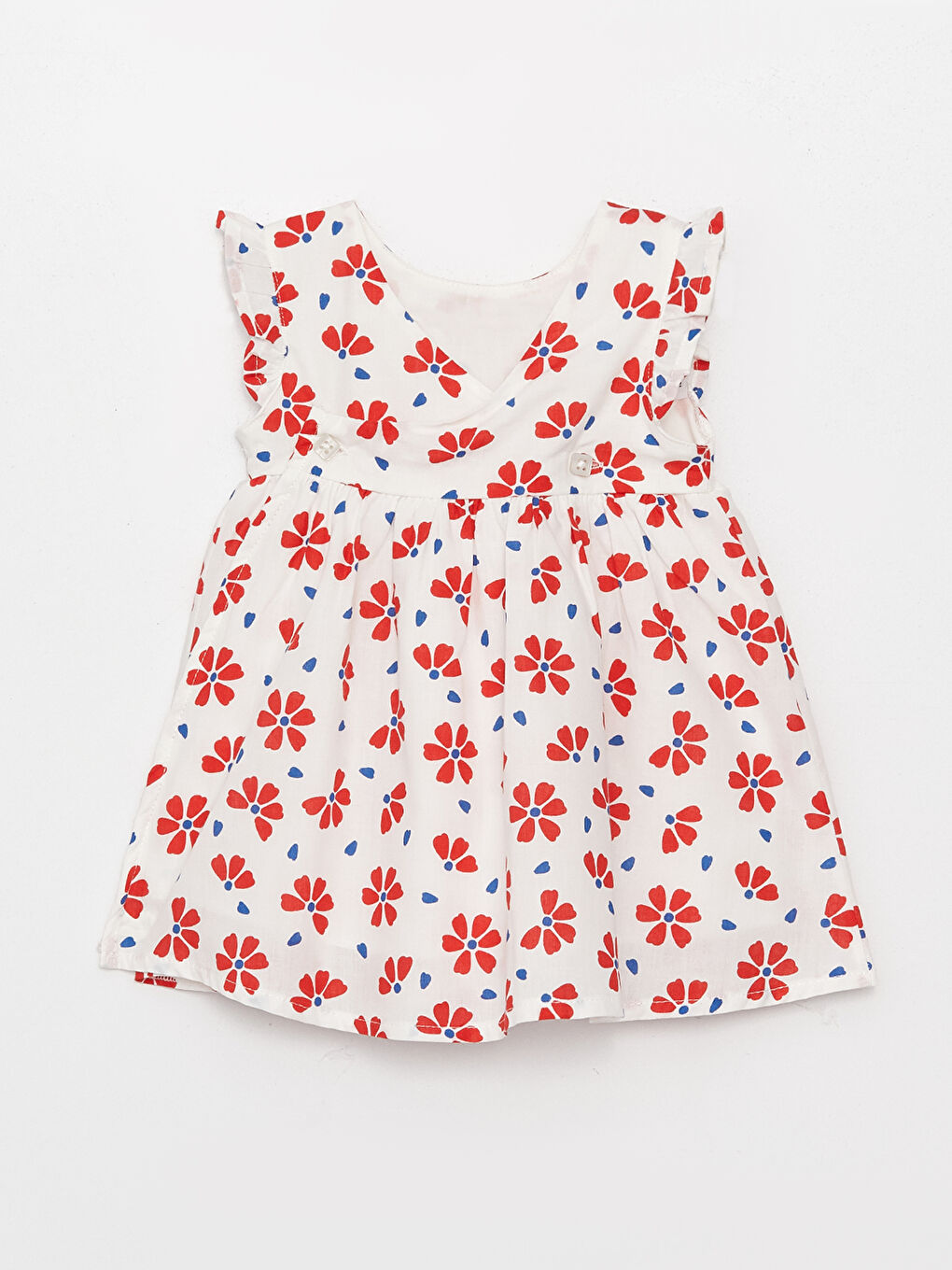 Baby Mädchen Kleid und Haarband 2-teiliges Set-7