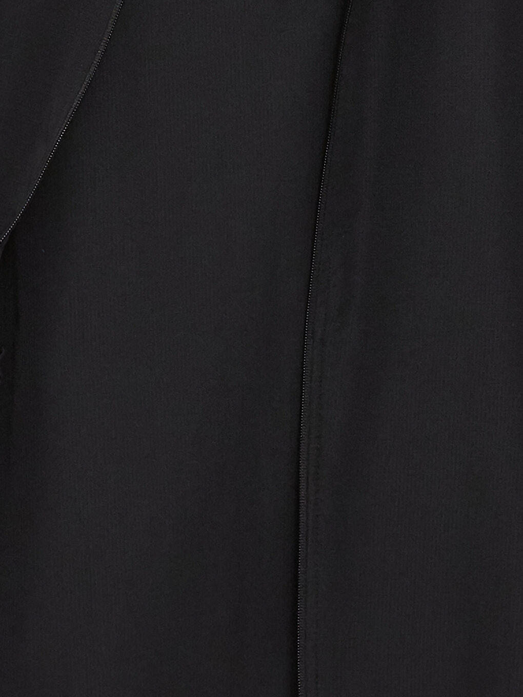 Siyah Standart Kalıp Kapüşonlu Erkek Mont-7