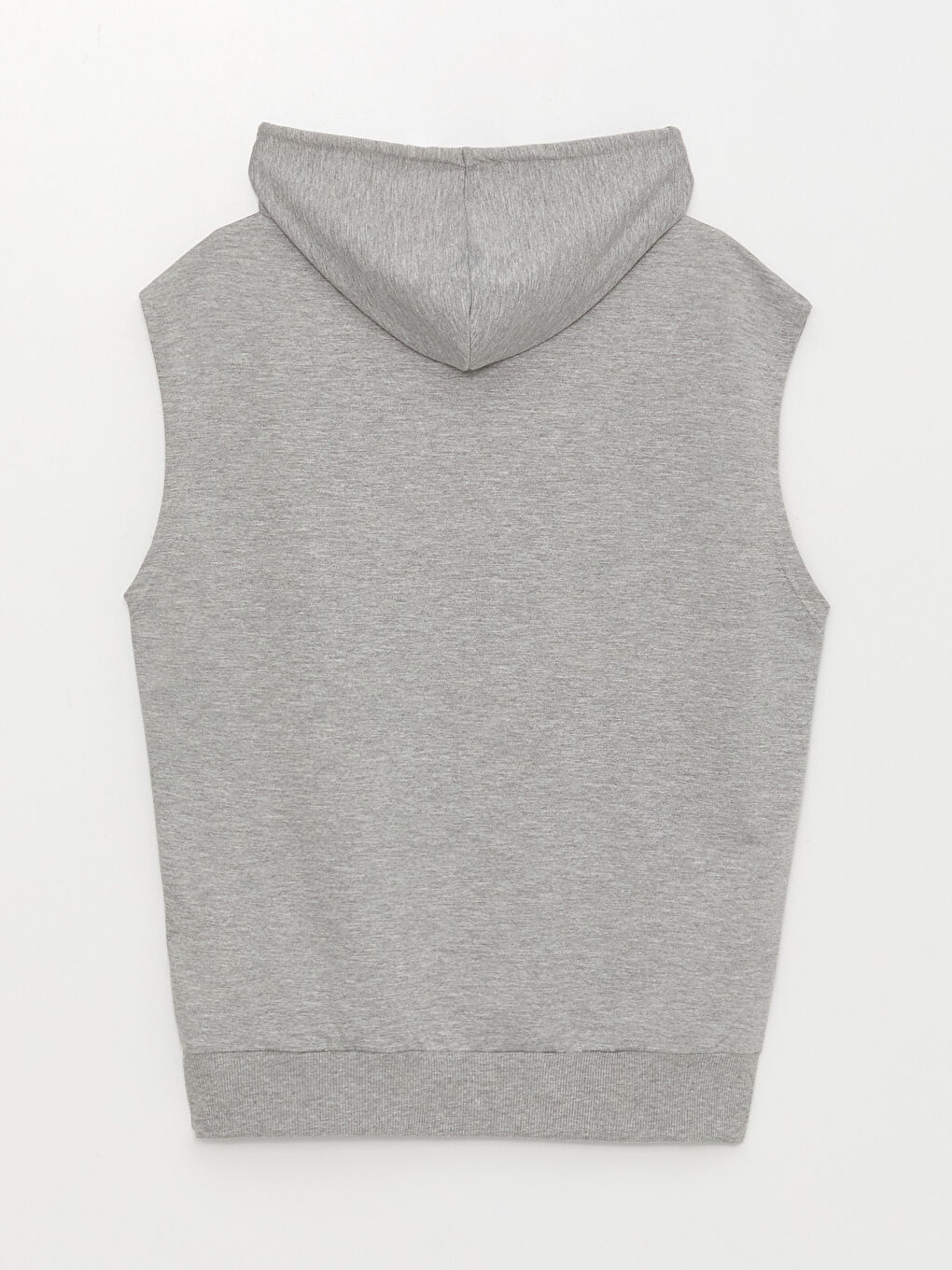 Hooded Sleeveless Printed Men's Hoodie-6